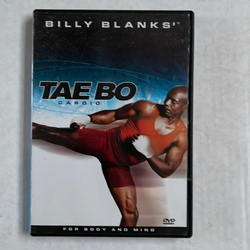 Billy Blanks Tae Bo Cardio For Body and Mind 2004 Power Workouts DVD Exercise